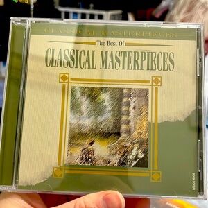 Music CD, The Best of Classical Masterpieces, White, Green, Good Condition